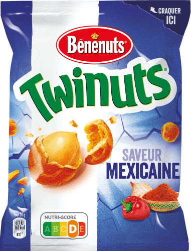 Twinuts goût tomate - Bénenuts - 150 g